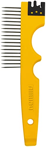ALLWAY BC5 5-in-1 Painter's Tool with Multi-Functional Brush Comb | Brush Squeegee, 2 Roller Cleaners, Stainless Steel Comb, Can Opener - style: 5-in-1 with Brush Comb