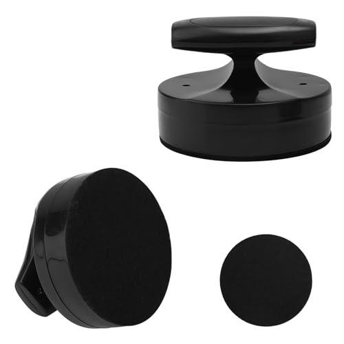 Block Printing Baren, Comfort Grip Handle Baren Printmaking Tool with Flannel Pad Multipurpose Linoleum Block Printing Tools for Painting Linocut DIY Art Craft Supplies (Black) - color: Black