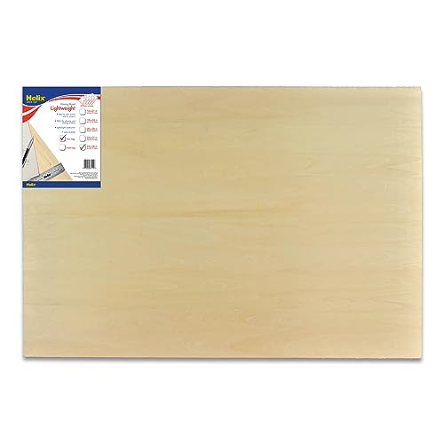 Maped - Helix Wooden Lightweight Drawing Board 24 x 36 Inch - Students and Artists - Sketching Outdoors - Lightweight Portability - Premium All-Wooden Construction, Sanded Basswood, Air-Tite core - size: 24” x 36”, style: Plain Edge