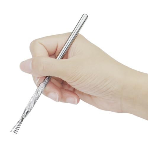 2 in 1 Clay Needle Tools Sculpting Ceramics Pottery Carving Tools for Model Clay Supplies, Ceramic & Pottery Tools Includes Sculpture Feather Pin & Detail Needle Carving Tools Sets, 2PCS, LXLVOUEG