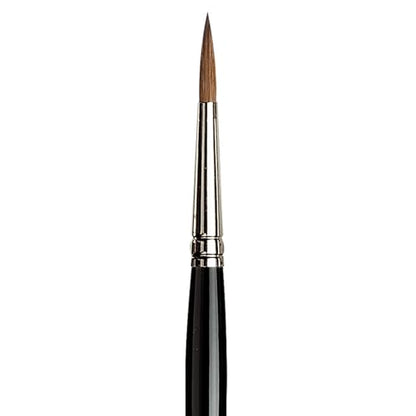 da Vinci Watercolor Series 10 Maestro Paint Brush, Round Kolinsky Red Sable, Size 6 - size: Size 6, style: Round Series 10