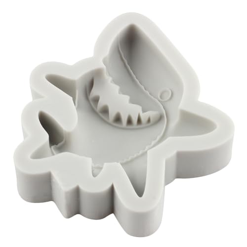 Shark Polymer Clay Mold Sea Animal Silicone Molds for DIY Crafts Air Dry Plaster Jewelry Making Polymer Clay Epoxy Resin Casting - color: Style B