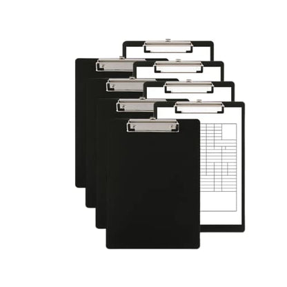 Clipboard Black,Clip Boards Set of 8,Clip Board with Low Profile Clip,A4 Letter Size Drawing Board Sketching Tool,12.5 x 8.75"Hanging File Folders Plastic Folder for Nurses,Students,Office,Women - style: Classic