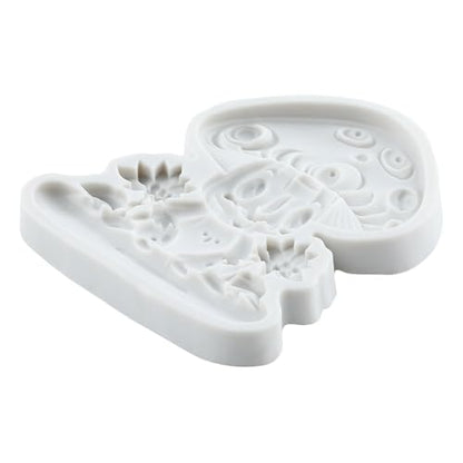 Cartoon Mushroom Silicone Resin Molds Mushroom Polymer Clay Mold for DIY Crafts Epoxy Resin Casting Air Dry Polymer Clay Plaster Jewelry Making - color: Style E