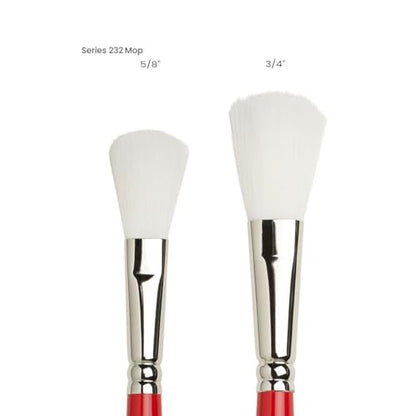 Winsor & Newton University Brush, Series 232 Mop, SH ⅝" - size: ⅝", style: Series 232
