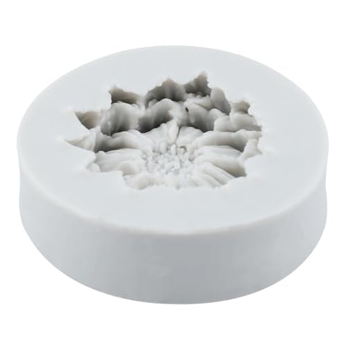 Daisy Flower Polymer Clay Mold Flower Clay Molds Daisy Silicone Mold for DIY Crafts Air Dry Plaster Jewelry Making Epoxy Resin Casting - color: Style E