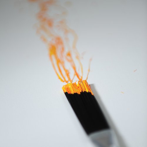 Liquitex Large Scale Splatter Brush, Flat, 1" - size: 1", style: Large Scale Splatter - Flat