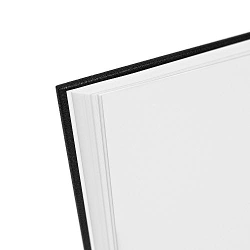 ARTEZA Hardcover Sketchbook, 8.5 x 11 in, 110 Sheets / 220 Pages, 68 lb / 100 GSM Acid-Free Drawing Paper with Ribbon Bookmark and Inner Pocket for Sketching, Drawing, and Journaling - size: 1 Pack