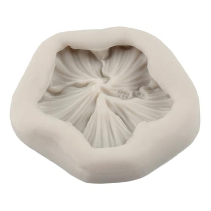 Hibiscus Flower Polymer Clay Mold Hibiscus Silicone Molds for DIY Crafts Epoxy Resin Casting Air Dry Polymer Clay Plaster Jewelry Making - color: Style O