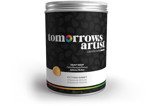 TA: Victoria Sunset, Heavy Body Eco-Friendly Acrylic Art Paint 500ml/16.907oz Jar - color: Victoria Sunset, size: 16.9 Fl Oz (Pack of 1)