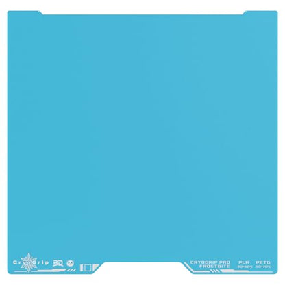 BIQU Cryogrip Pro Frostbite for Bambu-Lab H2D/H2S 3D Printers Cold Build Plate 355x346MM Double Sided Strong Adhesion Spring Steel Sheet Room Temperature Print Upgrade Removable Heated Bed Cover - style: Frostbite(H2D/H2S)