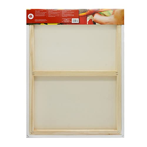 Artist's Loft Level 2 Gallery Wrapped Traditional Canvas, 12 Pack - size: 18 x 24