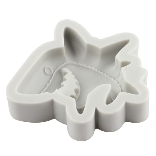 Shark Polymer Clay Mold Sea Animal Silicone Molds for DIY Crafts Air Dry Plaster Jewelry Making Polymer Clay Epoxy Resin Casting - color: Style B
