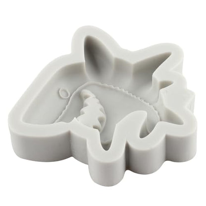 Shark Polymer Clay Mold Sea Animal Silicone Molds for DIY Crafts Air Dry Plaster Jewelry Making Polymer Clay Epoxy Resin Casting - color: Style B