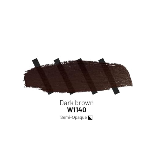 KAMENSKAYA Acrylic Inks for Artists - Dark Brown Acrylic Ink, 3.38 Fl Oz (100 ml) - color: Dark Brown