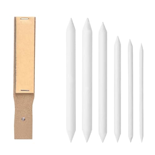 12set Blending Stumps and Tortillions Paper Art Blenders with Sandpaper Pencil Sharpener Pointer Artist Set(Set 1) - color: Set 1