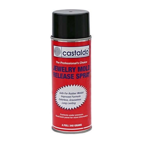 Castaldo Castaldo Silicone Mold Release Spray 340 gram, Black-red