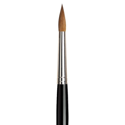 da Vinci Brushes da Vinci Series 10 Maestro Paint Brush, Kolinsky Red Sable, Size 8 Watercolor Round - size: Size 8, style: Round Series 10