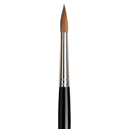 da Vinci Brushes da Vinci Series 10 Maestro Paint Brush, Kolinsky Red Sable, Size 8 Watercolor Round - size: Size 8, style: Round Series 10