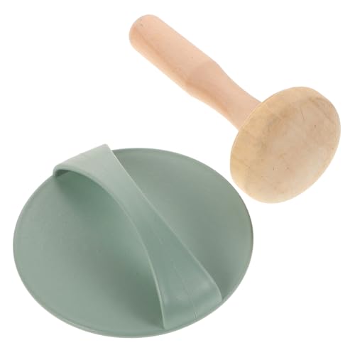 JEWEDECO Versatile Printmaking Tools Ink Plates Mushroom Rollers Wood Carving Knives