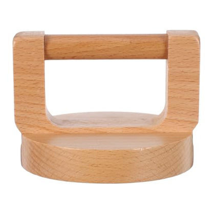 Block Printing Baren: Wooden Hand Press Tool - Craft Burnisher for Linocut Screen Printing - Hand Press Tool for Scrapbooking Art Classroom Supplies