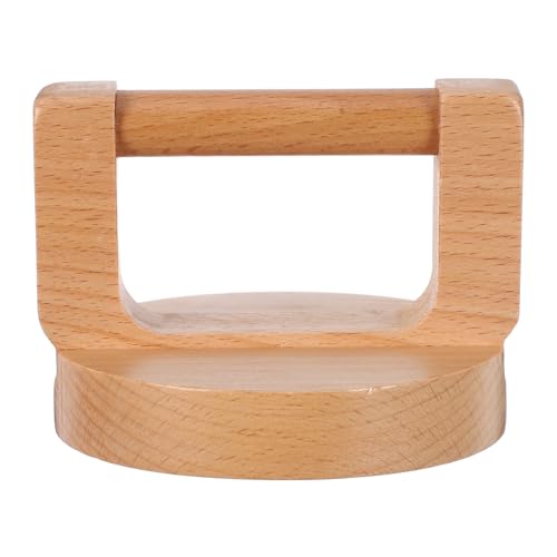 Block Printing Baren: Wooden Hand Press Tool - Craft Burnisher for Linocut Screen Printing - Hand Press Tool for Scrapbooking Art Classroom Supplies