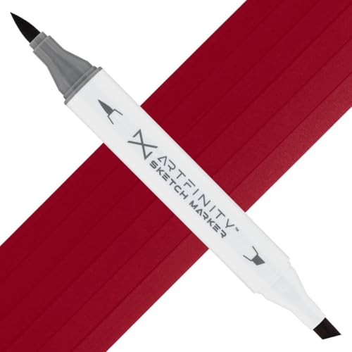 Artfinity Sketch Markers - Acai R8-8, Vibrant, Professional, Dye-Based Alcohol Markers for Artists, Drawing, Travel, & More - color: Acai R8-8, size: 1 Count (Pack of 1)