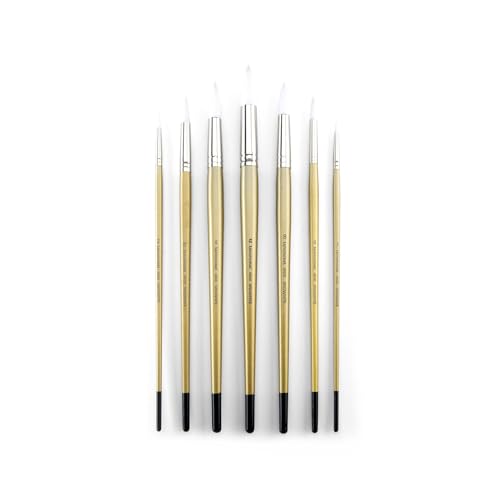 Snowhite Royal and Langnickel Brush Set, Filbert, 7-Piece - style: Filbert