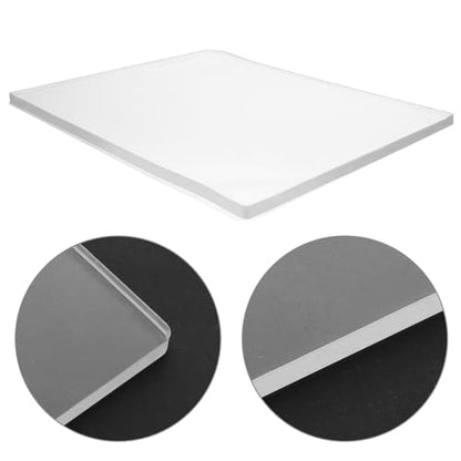 Totority Reusable Gel Printing Plate, Soft Art Gel Plate 6x6 Inch, Non-Toxic Monoprinting Board for Scrapbooking, ’ Printmaking and Family Art Projects