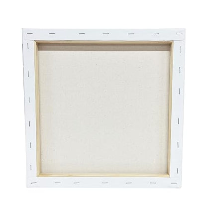 Artist's Loft 7 Count 12” x 12” Super Value Canvas Necessities - Acid Free Cotton Canvas for Paint, Acrylic, & Oils - 1 Pack - size: 12 x 12 inches