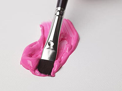 Winsor & Newton Galeria Acrylic Brush Pack, Short Handle, 3 Pack - style: 3 Pack - Short Handle