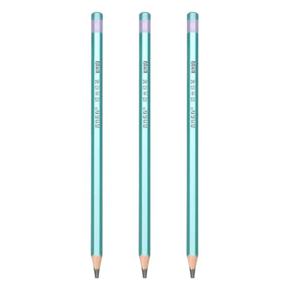 PATIKIL 8B Drawing Pencils for Sketching, Set of 3 Hexagonal Graphite Sketch Pencils Professional Sketching Art Supplies for Drawing Shading Writing Art Artists Beginners, Black - style: 8B