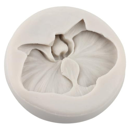 Flower Polymer Clay Molds Orchid Flower Silicone Mold for DIY Crafts Epoxy Resin Casting Air Dry Polymer Clay Plaster Jewelry Making - color: Style L