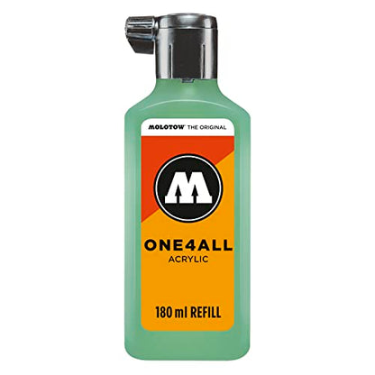Molotow ONE4ALL Refill Acrylic, Colour 234 Calypso Medium, 180 ml, Refill Ink for Permanent Marker - color: 234 Calypso Medium