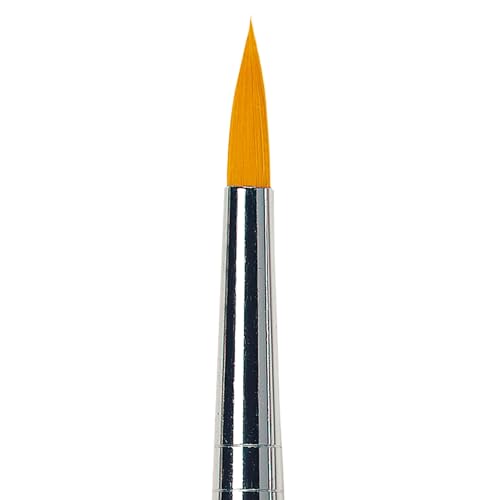 da Vinci Series 353B Primo Synthetic Round Brush, Size 12. (353B-12) - color: Blue, style: Round Synthetic