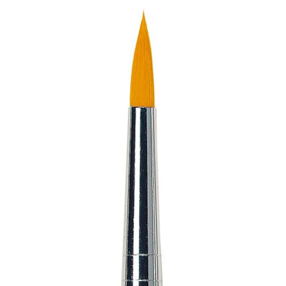 da Vinci Series 353B Primo Synthetic Round Brush, Size 12. (353B-12) - color: Blue, style: Round Synthetic