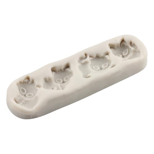 Cat Polymer Clay Mold Animal Cat Silicone Molds for DIY Crafts Epoxy Resin Casting Air Dry Polymer Clay Plaster Jewelry Making - color: Style A