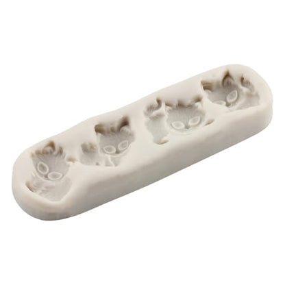 Cat Polymer Clay Mold Animal Cat Silicone Molds for DIY Crafts Epoxy Resin Casting Air Dry Polymer Clay Plaster Jewelry Making - color: Style A