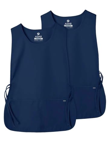 Adar Universal Cobbler Apron 2 Pack - Unisex Cobbler Apron - color: Navy, size: Standard