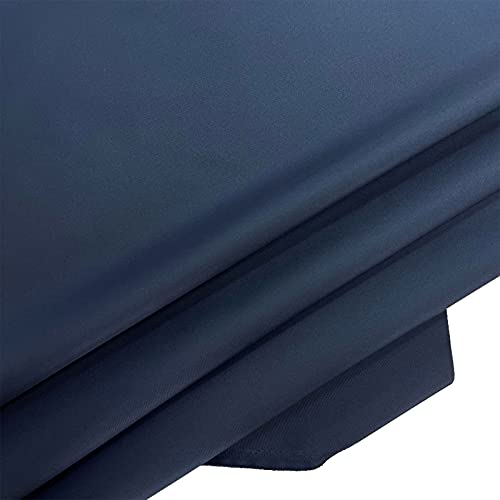 Mybecca Canvas Oxford Fabric Marine Waterproof Outdoor Awning 600 Denier by The Yard (Cut Separate by Yard for Prime Orders-1 Yard) (60"x36") Navy Blue - color: Navy Blue