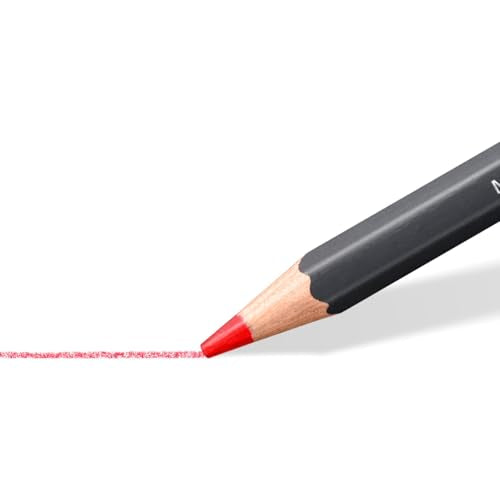 STAEDTLER Mars Lumograph Aquarell Colored Watercolor Pencils, Tin of 12 - style: Tin of 12