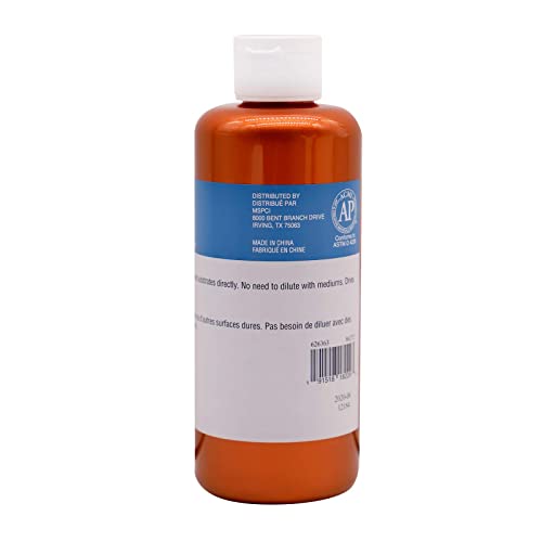 Artist's Loft Acrylic Ready-Mixed Pouring Paint, 12 Pack - color: Metallic Copper