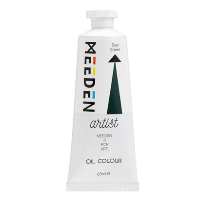 MEEDEN Artist Grade Oil Paint: Sap Green - 60ml/2oz Tube - Professional Art Paints for Canvas Painting - color: Sap Green, size: 2 Fl Oz (Pack of 1)