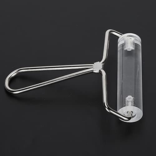 Sunicon Acrylic Roller, with Handle Transparent Polymer Clay Non stick Craft Pottery Ceramic Sculpture Hand Tool (10cm roller) - size: 10cm roller