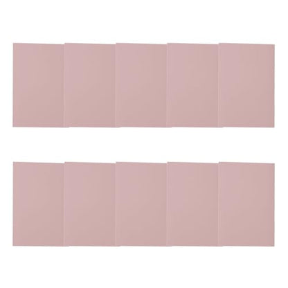 Semme 10PCS Premium Soft Rubber Carving Blocks for Easy DIY Stamp Making and Printmaking for Crafting Levels (Pink) - color: Pink