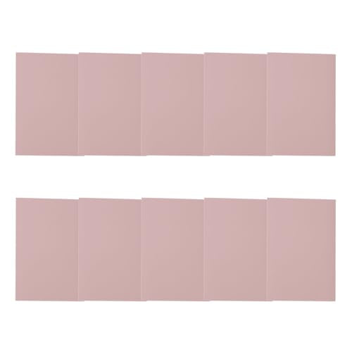 Semme 10PCS Premium Soft Rubber Carving Blocks for Easy DIY Stamp Making and Printmaking for Crafting Levels (Pink) - color: Pink
