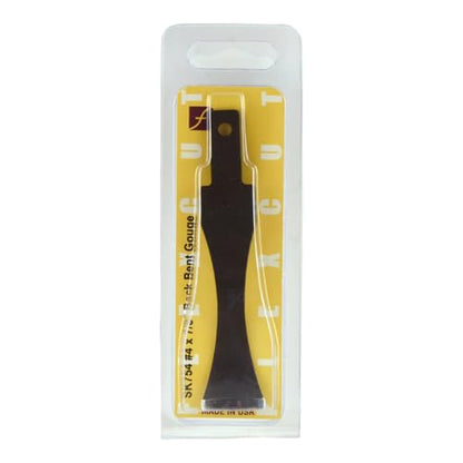 Flexcut Wood Carving Tools | SK Interchangeable Blades | #4, 7/8 Inch (22mm) Back Bent Gouge | Razor Sharp 1095 High Carbon Steel | Handle Not Included | SK754| Made in the U.S.A.