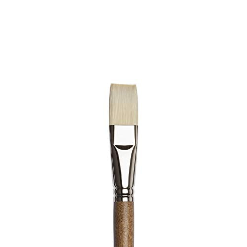 Winsor & Newton Artists' Oil Synthetic Brush, Flat #12 - style: Flat #12
