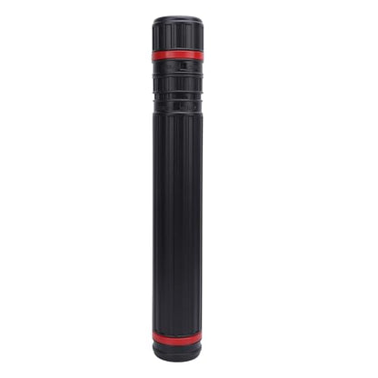 Poster Tube, Small Poster Tube Storage Adjustable Expandable Posters Storage Mailing Tubes for Document Black Telescoping Drafting Tube Art Tool