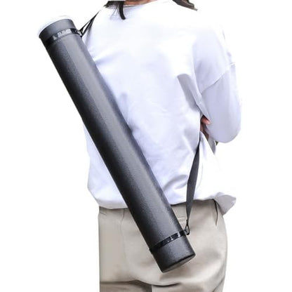 Poster Tube Document Tube,Plastic Expanding Poster/Art/Document Storage Tube 23"/60cm to 39"/100cm Extendable Poster Tubes